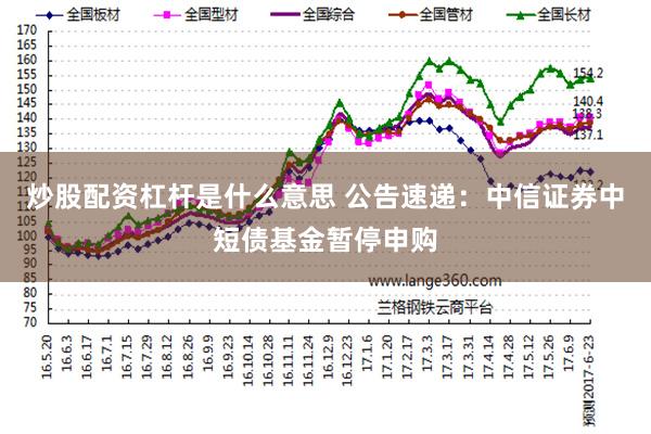 炒股配资杠杆是什么意思 公告速递：中信证券中短债基金暂停申购