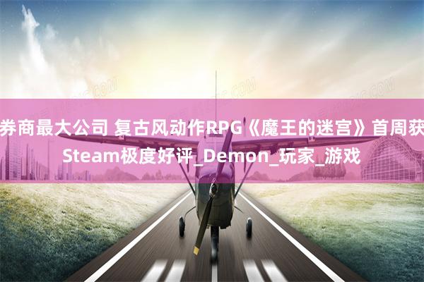 券商最大公司 复古风动作RPG《魔王的迷宫》首周获Steam极度好评_Demon_玩家_游戏