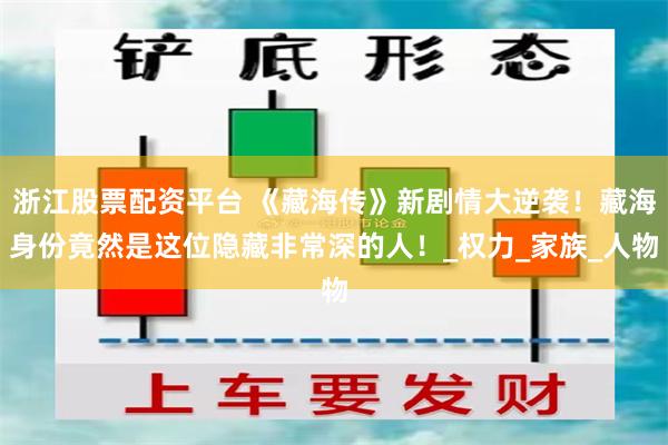 浙江股票配资平台 《藏海传》新剧情大逆袭！藏海身份竟然是这位隐藏非常深的人！_权力_家族_人物