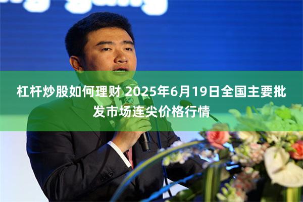 杠杆炒股如何理财 2025年6月19日全国主要批发市场连尖价格行情